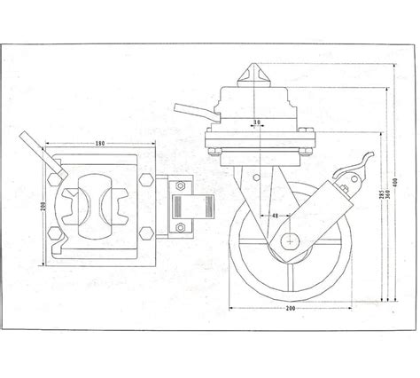 Mytee Products 4 Pack ISO Shipping Container Caster Wheels - 6600 India ...