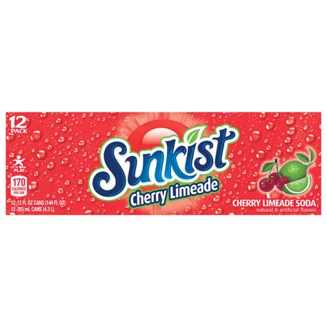 Sunkist Cherry Limeade 12 Pack – YEG EXOTIC