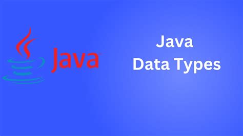 Image result for Java Programming Data Types