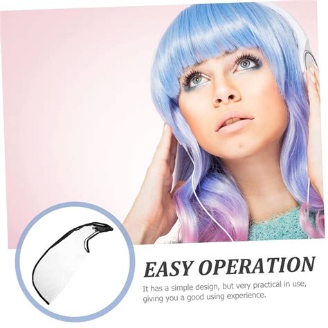 Buy DOITOOL Barber Cape Washing Clear Home Transparent Anti-spill ...