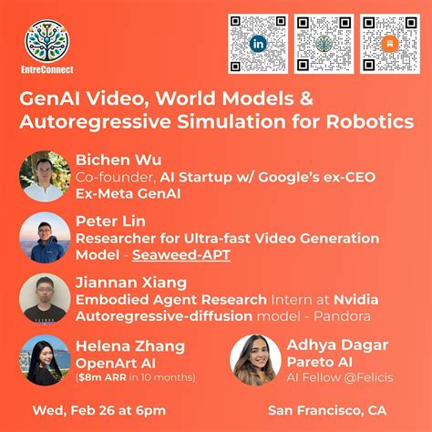GenAI Video, World Models & Autoregressive Simulation for Robotics, 2 ...