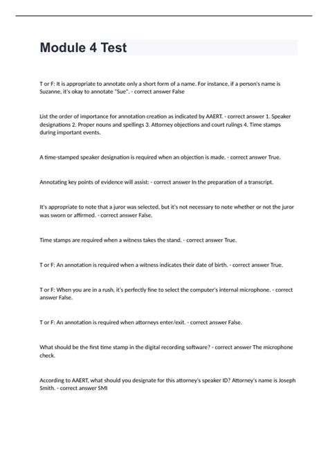 Image result for Module 4 Sample Test