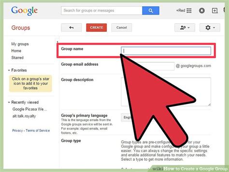 Image result for Create Google Contact Groups