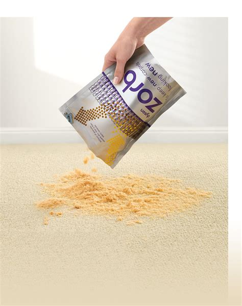 Zorb™ carpet cleaning powder