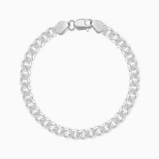 Silver Classic Bracelet for Men – GIVA Jewellery I Mens Silver Bracelet