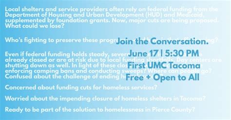 Let’s Talk About Homelessness in Pierce County, 621 Tacoma Ave S ...