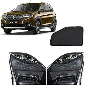 DS ENTERPRISE Z Black Car Window Magnetic/Zipper Sun Shade/Curtain for ...