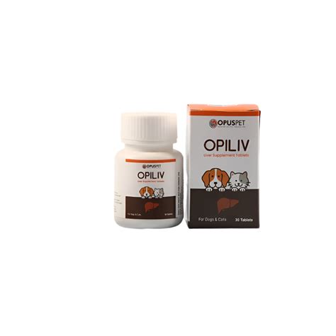 Buy Opiliv Liver Support Tablets for Dogs & Cats Online in India ...