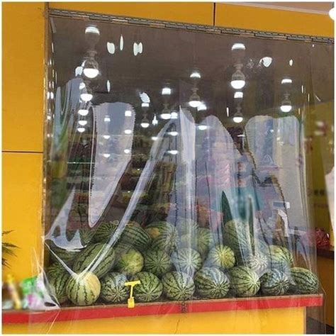 DEWAN SONS Window Windproof Curtains Waterproof Transparent Tent - For ...