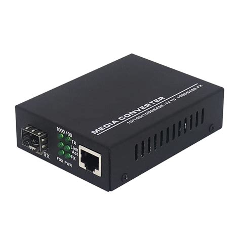 Buy FFAACCA Fiber Converter Fiber Modem Fiber Optic Media Converter ...
