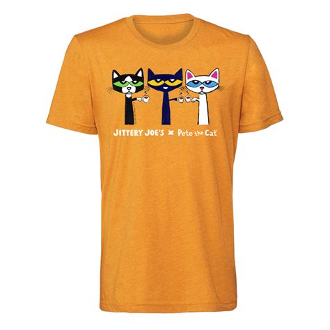 Jittery Joe's & Pete the Cat T-shirt - Jittery Joe's Coffee