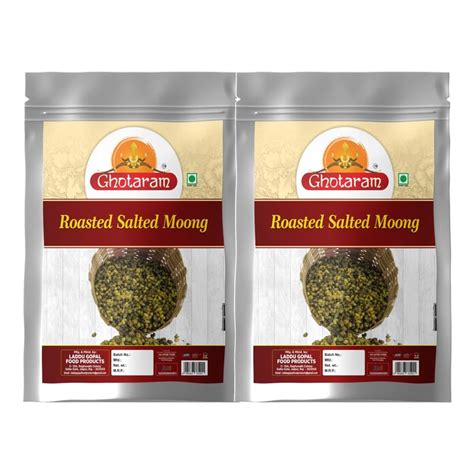 Ghotaram Marwari Roasted Green Moong Namkeen Snack | Roasted Healthy ...