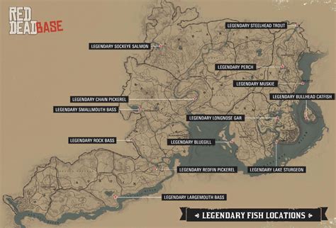 Legendary Lake Sturgeon | RDR2 Animals | Map Location & Where To Find