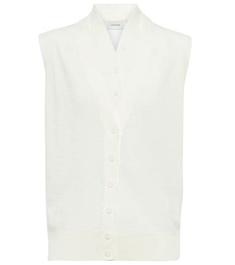 Lemaire - Wool sweater vest Lemaire