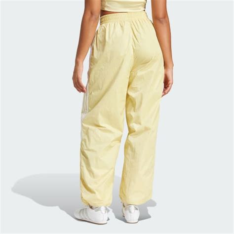 adidas Adicolor Teamgeist Oversized Track Pants - Yellow | adidas India