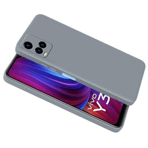 Casotec Shockproof Matte Liquid Silicone Case with Camera Protection ...