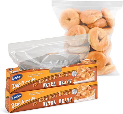 Amazon.com: Ziploc Freezer Bag, 2 Gallon Jumbo, 10-Count(Pack of 3 ...