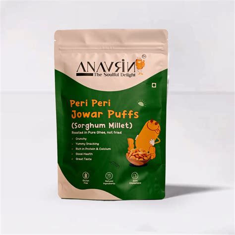 Peri Peri Jowar Puffss - Anavrin - Fresh Aisle – Fresh Aisle