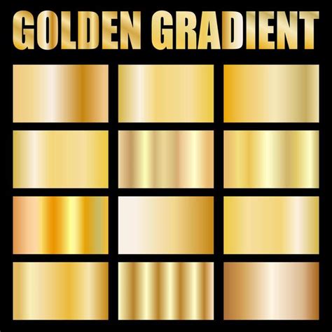 Image result for Gold Hex Code Gradiants