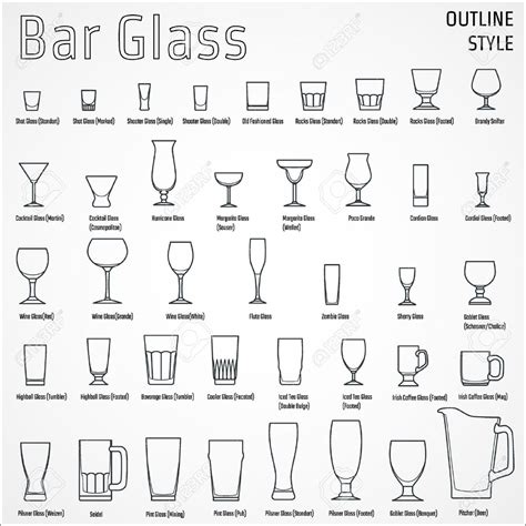 What Are The Different Types Of Bar Glasses at Jake Mixon blog
