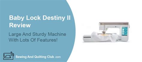 Baby Lock Destiny Lessons 的图像结果