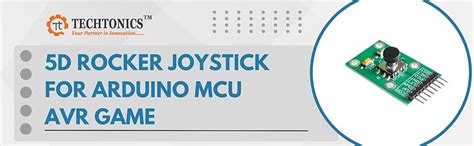 TECHTONICS 5D Rocker Joystick for Arduino, MCU, AVR Game : Amazon.in ...