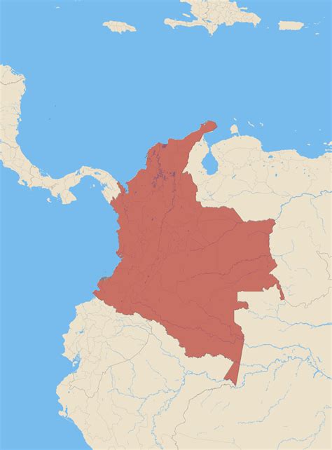Colombia: Maps, Population & Statistics