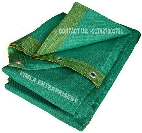 VIMLA ENTERPRISES Green Shade Net 3 M x 3 M (10 FT x 10 FT) 90% Virgin ...
