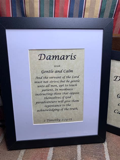 Damaris - Name, Origin, With or Without King James Version Bible Verse ...