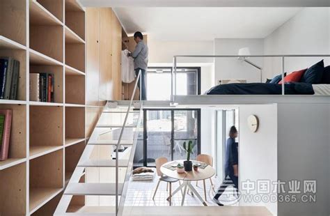 60平米loft户型装修案例:小户型也可以住的很舒适-上海装潢网
