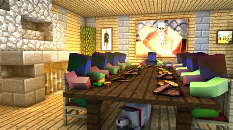 Image result for Minecraft Dinner