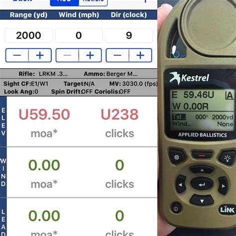 Kestrel 5700 Tutorial 的图像结果