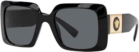 Versace VE 4405 GB1/87 Black Plastic Rectangle India | Ubuy