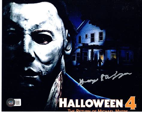 CSR Collectibles - George P. Wilbur signed 8×10 Photo Halloween 4 The ...