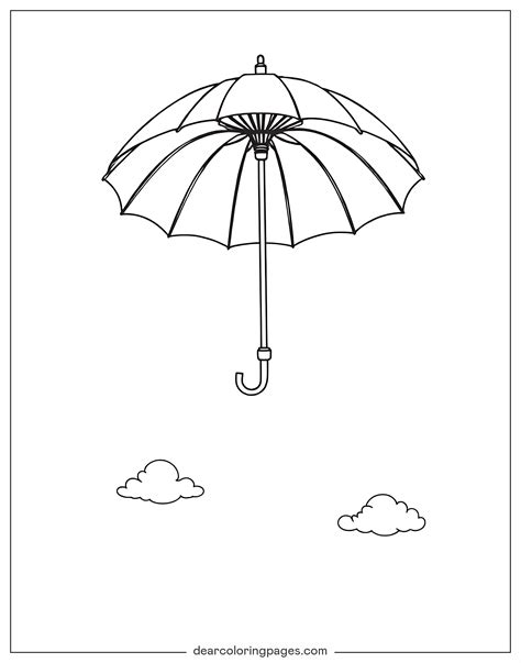 Umbrella Coloring Pages - 7 Free Printable Coloring Pages