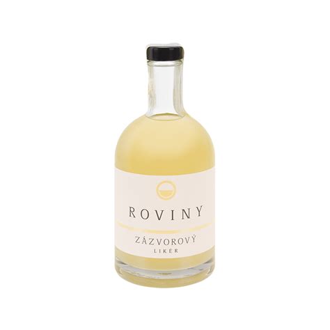 ROVINY Zázvorový likér 0,5l 18% | ExcaliburShop
