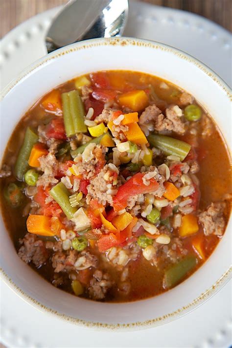 Turkey Vegetable Soup - Plain Chicken | Recipe | Turkey soup recipe ...