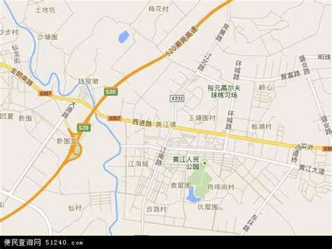 黄江镇地图 - 黄江镇卫星地图 - 黄江镇高清航拍地图