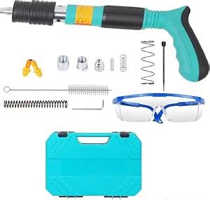 Luteti Manual Steel Nail Gun Tool, Concrete Nail Gun, Portable Mini ...