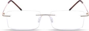 WEARWISE Rimless Rectangle Frame Price in India - Buy WEARWISE Rimless ...