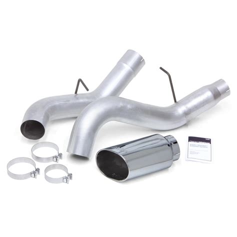 Banks 48998 Monster 5" Exhaust Chrome Tip for 2011-2015 Chevy Silverado & GMC Sierra 6.6L ...