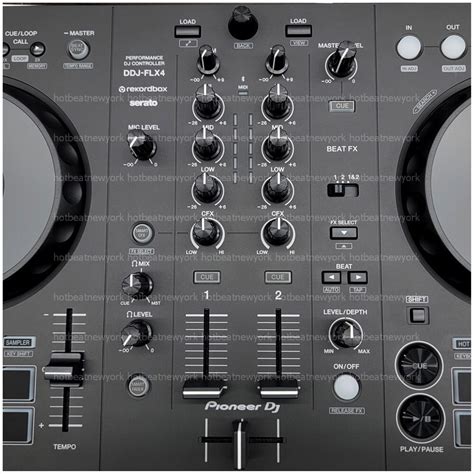 Buy Pioneer DJ DDJ-FLX4 2-Channel DJ Controller Rekordbox SeratoDJ ...