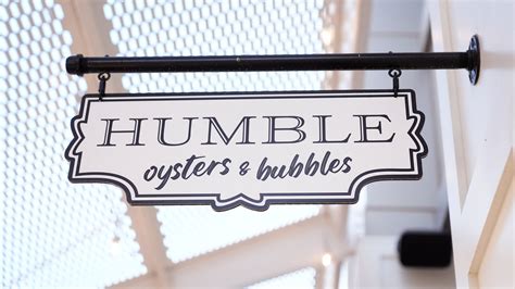 Inside Humble Oysters and Bubbles restaurant in Phoenix
