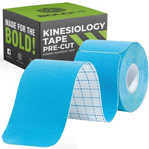 Buy Boldfit Kinesiology Tape for Physiotherapy Precut Kinesio Tape for ...