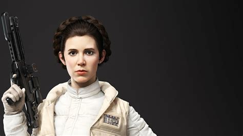 HD Princess Leia Organa Wallpaper from Star Wars Battlefront (2015 ...