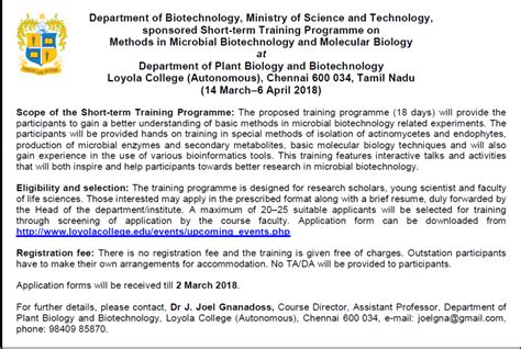 Biotechnology Training Programs 的图像结果