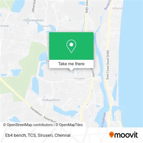 How to Get to Eb4 bench, TCS, Siruseri in Chengalpattu by Bus?