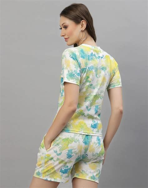 Buy Mehrang Cord Set for Women, Night Suits for Women, with 2 Pockets ...