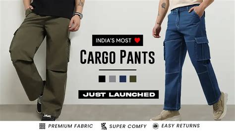Shop Cargo Pants for Men in India at Best Price | Nobero