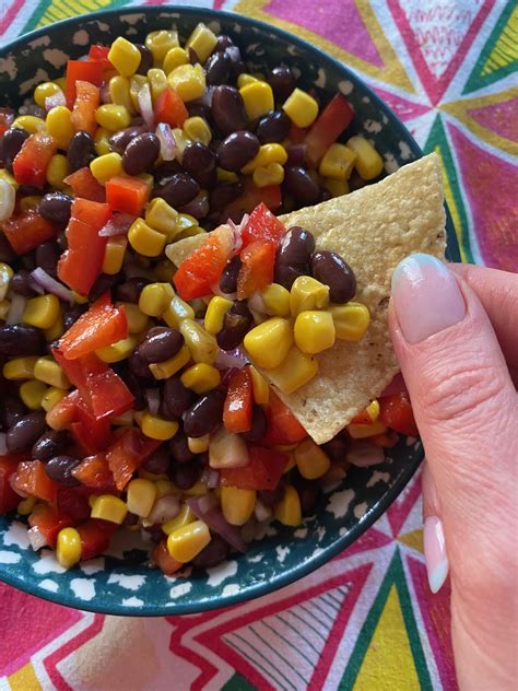Black Bean And Corn Salsa – Melanie Cooks